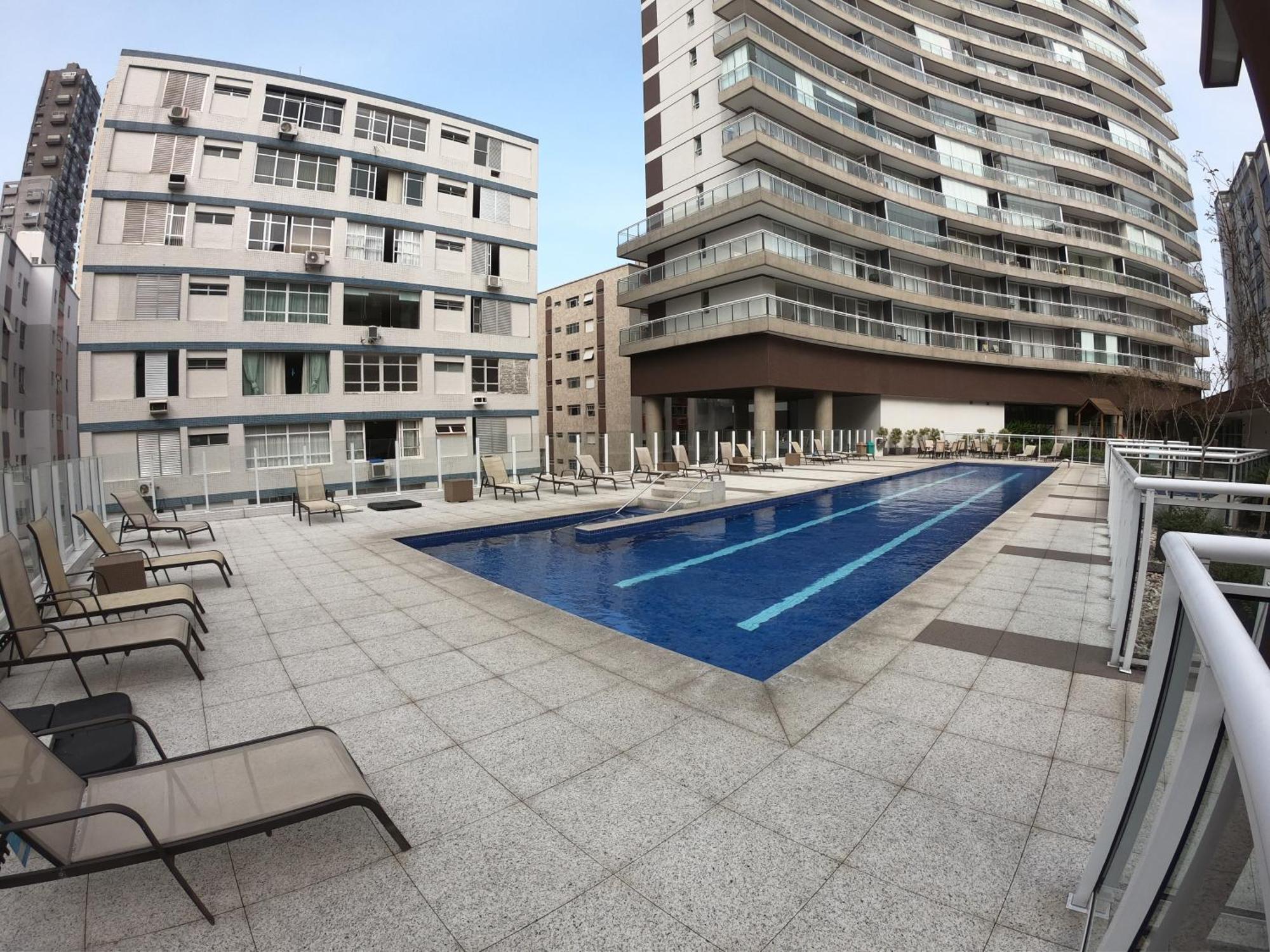 Апартаменти Book Santos Unlimited 817 Elegancia Vista Mar Екстер'єр фото