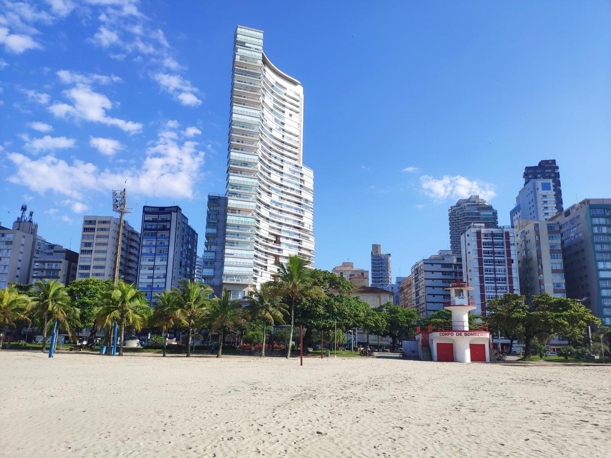 Апартаменти Book Santos Unlimited 817 Elegancia Vista Mar Екстер'єр фото
