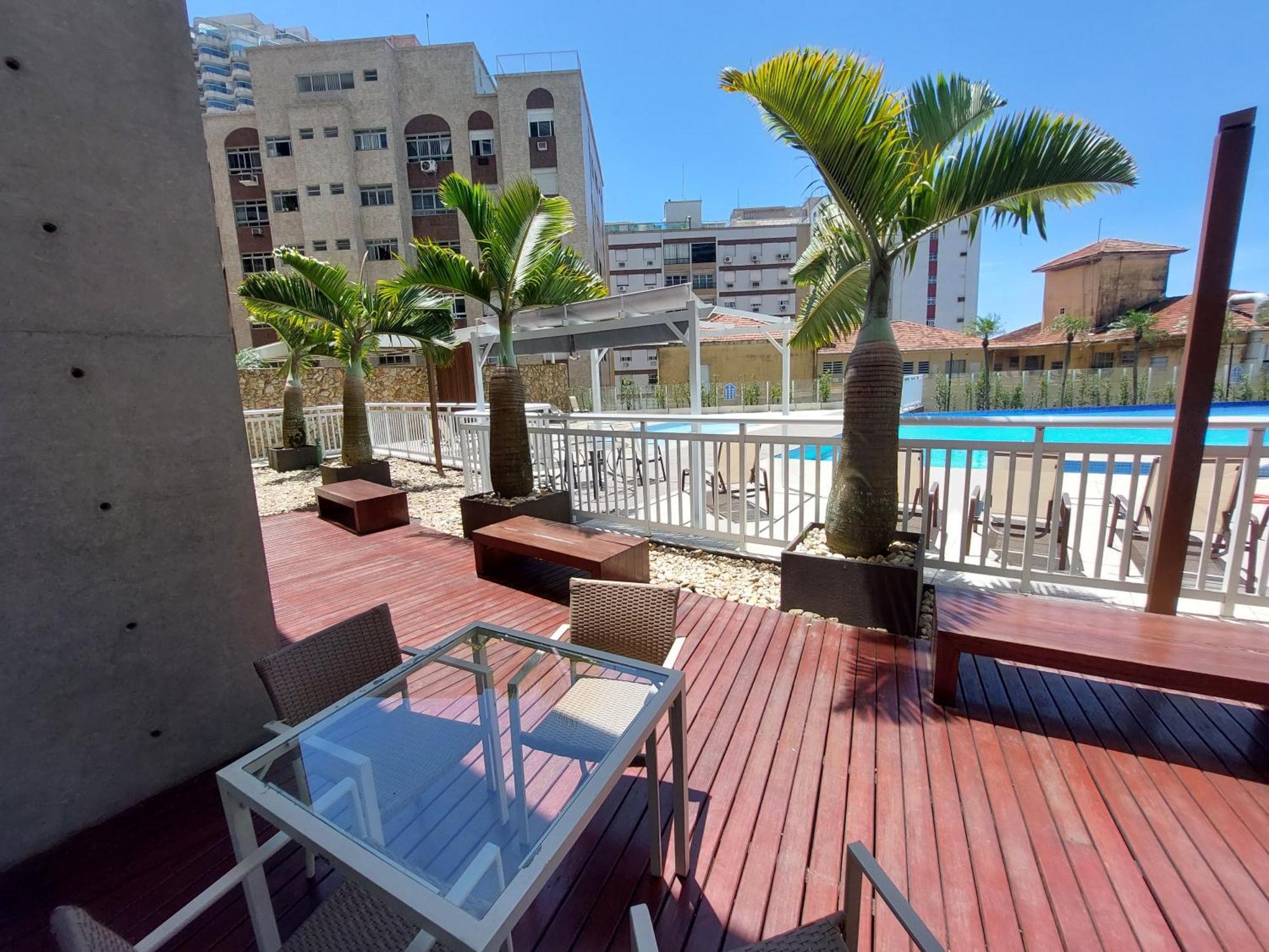 Апартаменти Book Santos Unlimited 817 Elegancia Vista Mar Екстер'єр фото
